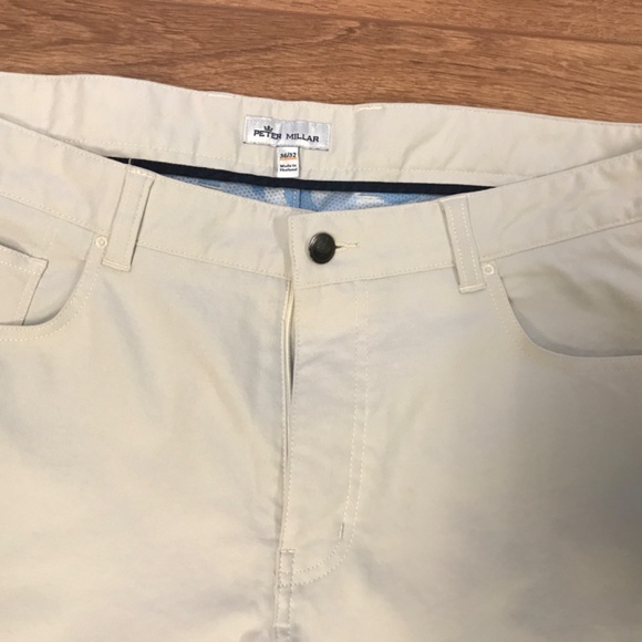 Peter Millar Cream Chinos - Picture 4 of 10